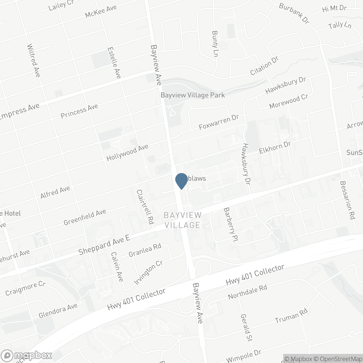 1126 - 2885 BAYVIEW AVENUE, Toronto, Ontario M2K 0A3
